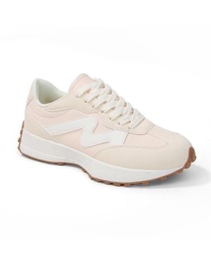 BERNESS Luca Retro Platform Sneakers - White