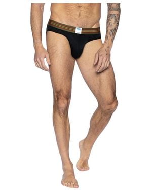 Bike Athletic Mesh Brief - Black