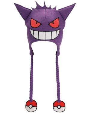Pokemon Gengar Laplander Knit Cap - Pink