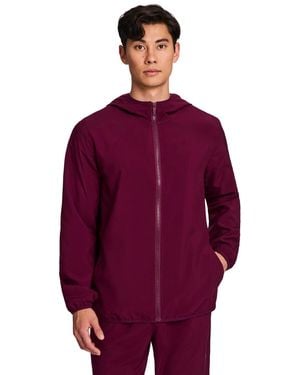 Reebok Woven Logo Jacket - Purple