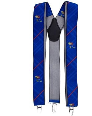 Eagles Wings Kansas Jayhawks Suspenders - Blue