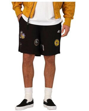 Alpha Industries Patched Jersey Short - Black