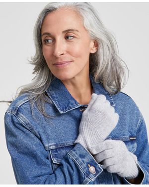 Charter Club Cashmere Gloves - Blue