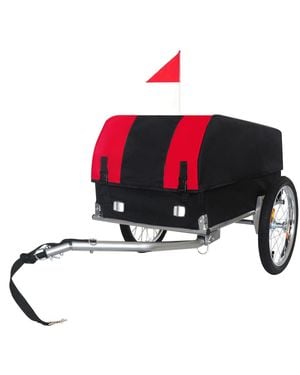 Rainsken Heavy-duty Bike Cargo Trailer - Black