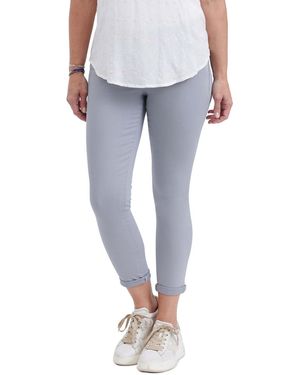 Democracy Petite Solution Ankle Skimmer Jeans - Gray