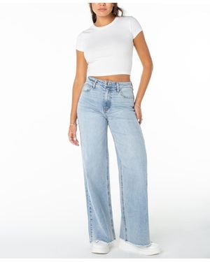 Celebrity Pink Wide Leg Jeans - Blue
