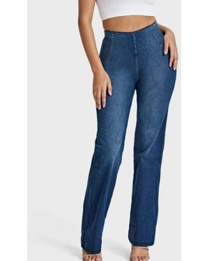 Freddy Snug Sculpting High-rise Flare Jeans - Blue