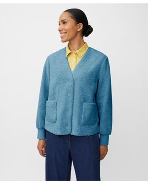 Masai Majunte V-neck Long Sleeve Jacket - Blue