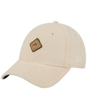 KTZ Detroit Lions Comfy 9forty Adjustable Hat - Natural