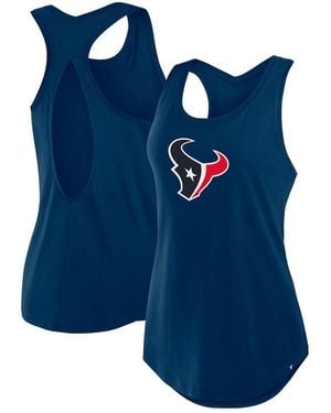 Fanatics Houston Texans Iron Fan Tank Top - Blue
