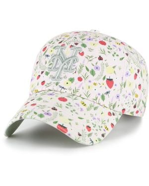 '47 New York Mets Posey Clean Up Adjustable Hat - White