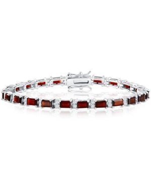 Simona Emerald Bracelet - White