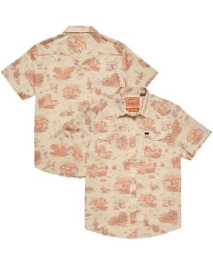 Howler Brothers Texas Longhorns Full-snap Shirt - Natural