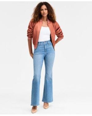 INC International Concepts High Rise Flare Leg Jeans 0p 18 Macys Exclusive - Blue