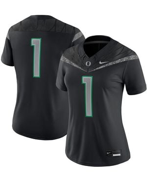 Nike 1 Oregon Ducks Game Jersey - Black