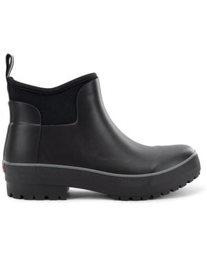 Chooka Everyday Neoprene Ankle Rain Boot - Black