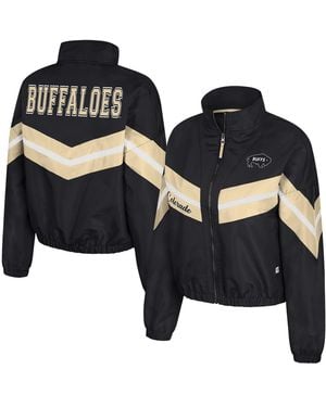 Colosseum Athletics Colorado Buffaloes Thin Ice Full-zip Windbreaker Jacket - Black