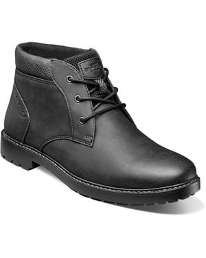 Nunn Bush Delton Plain Toe Boots - Black