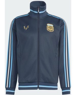 adidas Argentina National Team Afa X Messi Full-zip Track Jacket - Blue