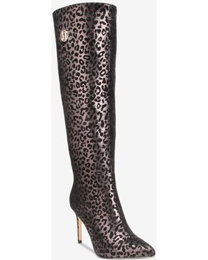 THINGS II COME Lacorei Luxurious Tall Knee-high Boots - Black
