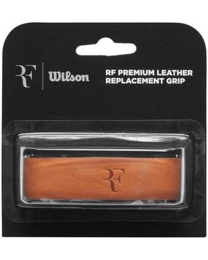 Wilson Rf Leather Replacement Tennis Grip - Black