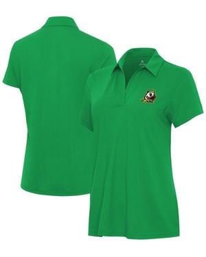 Antigua Oregon Ducks Era Polo Shirt - Green