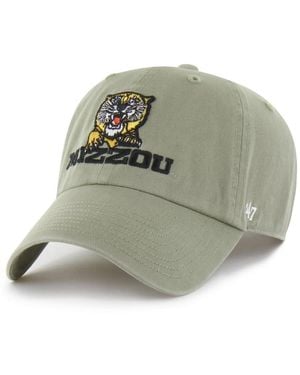 '47 Missouri Tigers Clean Up Curved-bill Adjustable Baseball Cap - Green