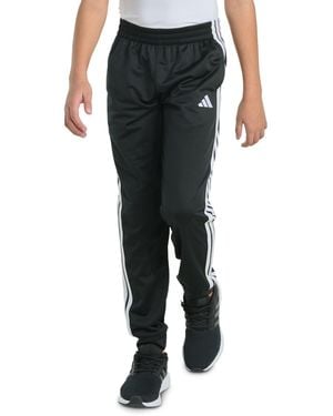 adidas Big Boys Elastic-waistband Essential 3-stripe jogger Pants - Black