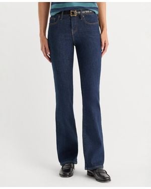 GOOD AMERICAN Good Low-rise Bootcut Jeans - Blue
