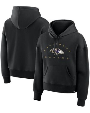 Fanatics Baltimore Ravens Eligible Receiver Legacy Pullover Hoodie - Black
