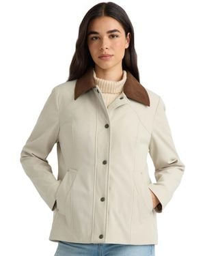 HUNTER Corduroy Collar Jacket - Natural