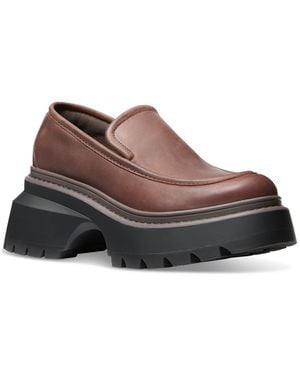 Michael Kors Michael Shiloh Leather Loafers - Brown