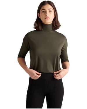 Residus Tomasine 3/4-sleeve Turtleneck Relaxed-fit T-shirt - Multicolor