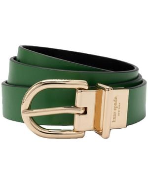 Kate Spade Reversible Belt - Green