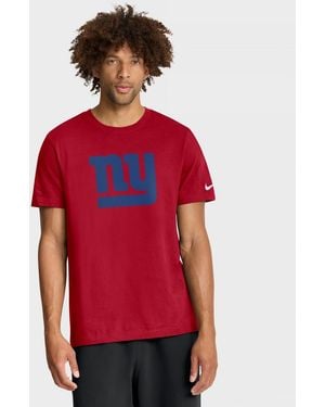 Nike New York Giants Essential Logo T-shirt - Red