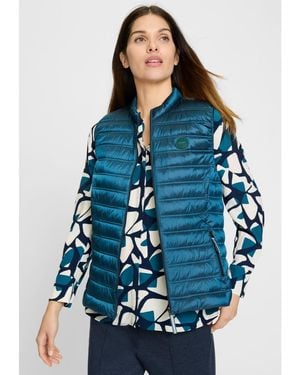 Olsen Quilted Vest - Blue