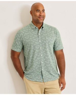 Tommy Bahama San Lucio Lotus Short Sleeve Shirt - Green