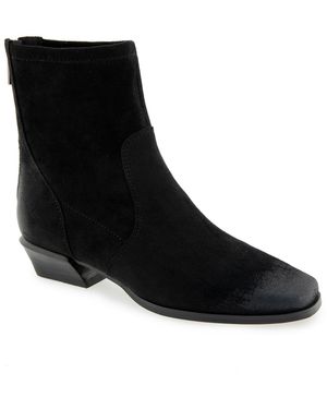 Kenneth Cole Sheri Square Toe Ankle Booties - Black