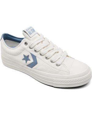 Converse Star Player 76 Casual Sneakers From Finish Line - White