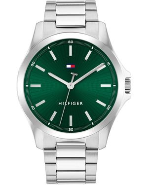 Tommy Hilfiger Quartz -tone Stainless Steel Bracelet Watch 42mm - Green