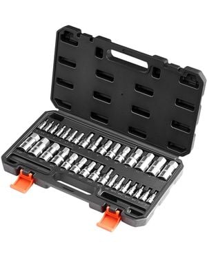 SUGIFT Sugfit 32-piece Hex Bit Socket Set - Black