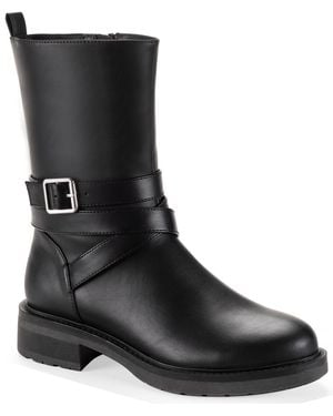 Style & Co. Torrinn Block Heel Booties - Black