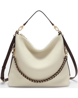 Susu Riva Leather Convertible Hobo Bag Shoulder And Crossbody - Multicolor