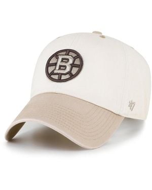 '47 Boston Bruins Neutral Terrain Clean Up Adjustable Hat - White
