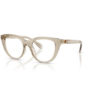 Swarovski Cat Eye Eyeglasses - White