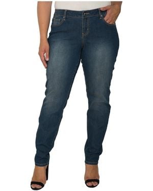 Standards & Practices Basic 5 Pockets Style Skinny Jeans - Blue