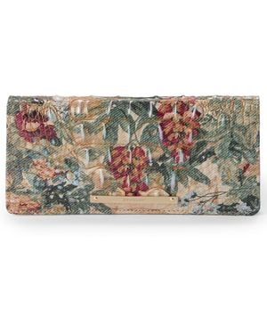 Brahmin Ady Leather Bifold Wallet - Metallic