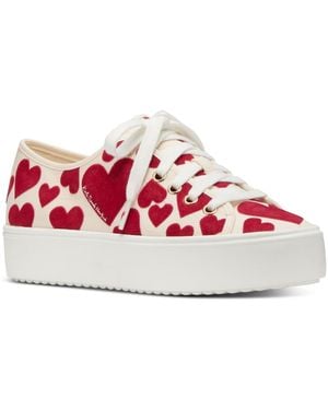 Kate Spade Serve Lace-up Sneakers - Red