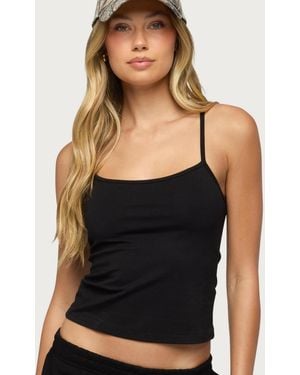 Edikted Cataleya Tank Top - Black