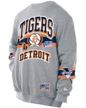 KTZ Detroit Tigers Sport Classics Sweatshirt - Gray